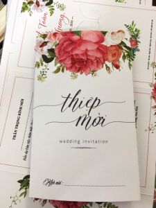 Thiệp cưới Thanh Hóa NL 078