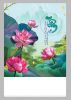 LỊCH 7 TỜ LÒ XO - SEN VÀ NGHỆ THUẬT BS19