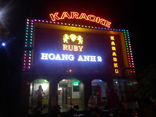 Thi công biển LED Karaoke
